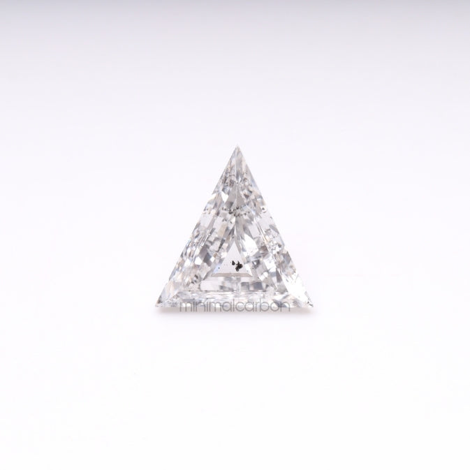 1.59 CT, 10.3 X 10.0 x 9.0 MM | Natural Diamond | Triangle Cut Diamond - Minimal Carbon