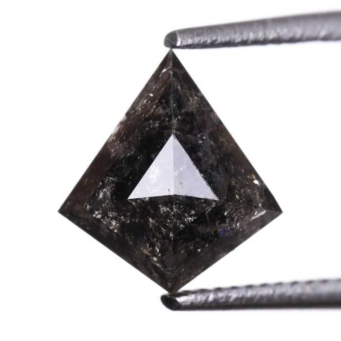Natural Kite Cut Loose Salt and Pepper Diamond