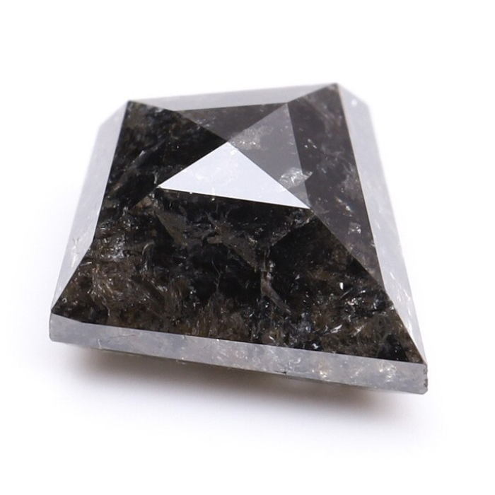 Natural Kite Cut Loose Salt and Pepper Diamond