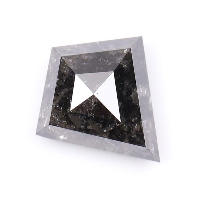 Natural Kite Cut Loose Salt and Pepper Diamond