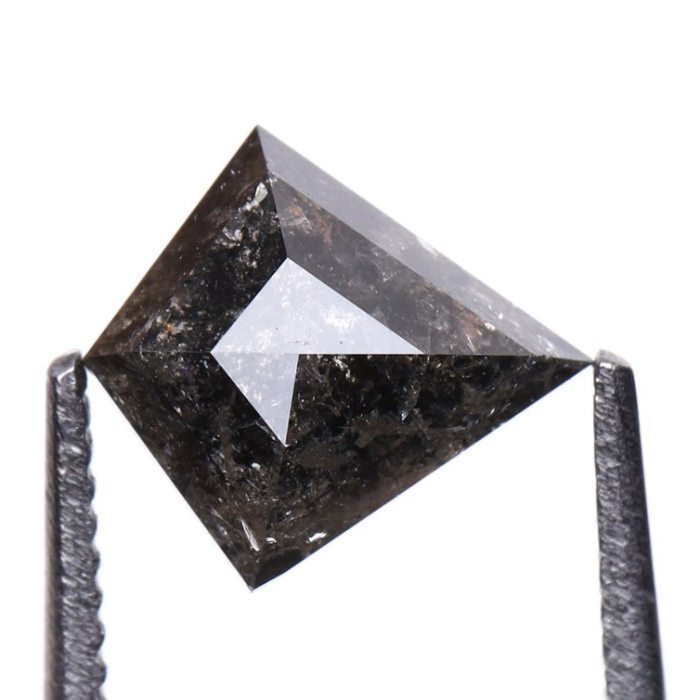 Natural Kite Cut Loose Salt and Pepper Diamond