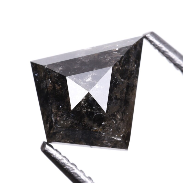 Natural Kite Cut Loose Salt and Pepper Diamond