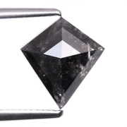 Natural Kite Cut Loose Salt and Pepper Earth Mined Diamond
