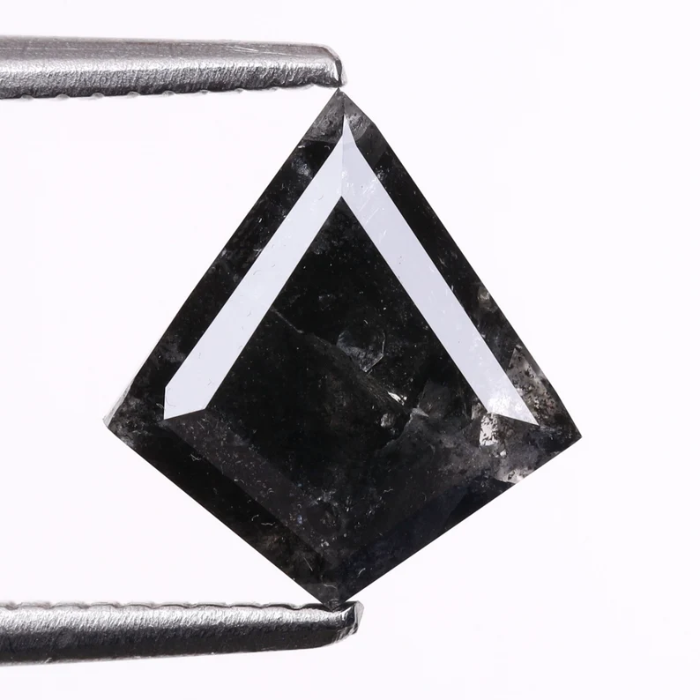 Natural Kite Cut Loose Salt and Pepper Earth Mined Diamond