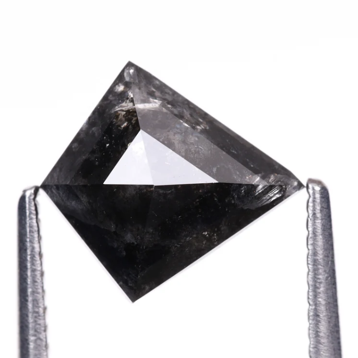 Natural Kite Cut Loose Salt and Pepper Earth Mined Diamond