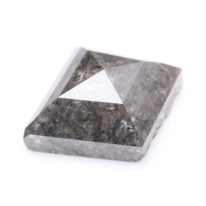 Natural Kite Cut Salt and Pepper Diamond