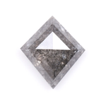 Natural Kite Cut Salt and Pepper Diamond