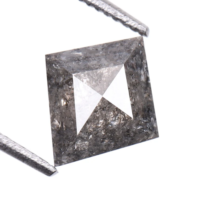 Natural Kite Cut Salt and Pepper Diamond