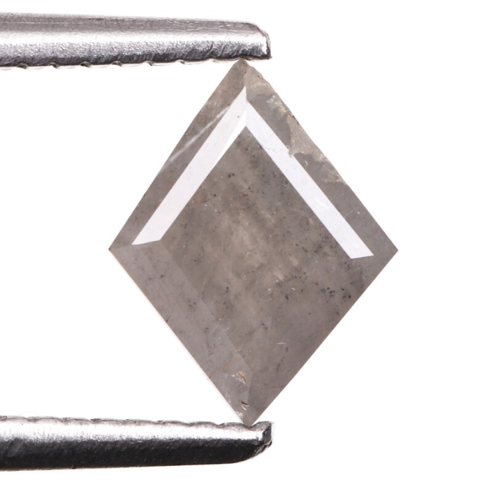 Natural Kite Cut Salt and Pepper Earth Mined Diamond