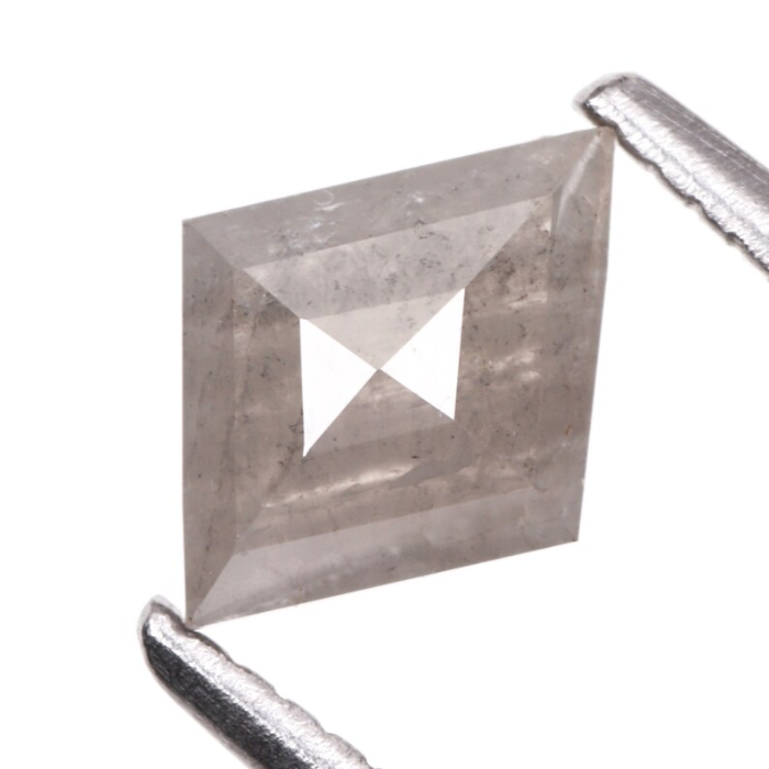 Natural Kite Cut Salt and Pepper Earth Mined Diamond