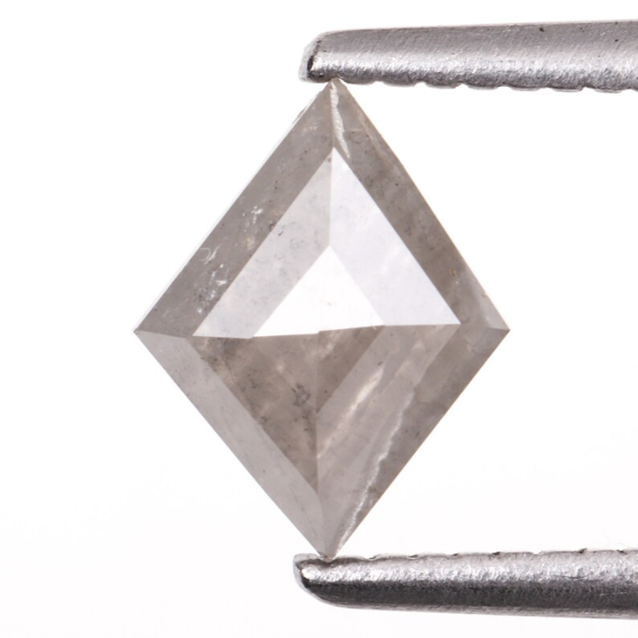 Natural Kite Cut Salt and Pepper Earth Mined Diamond