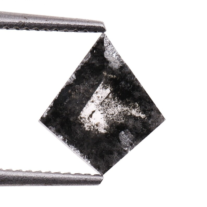 Natural Kite Cut Salt and Pepper Full Cut Diamond