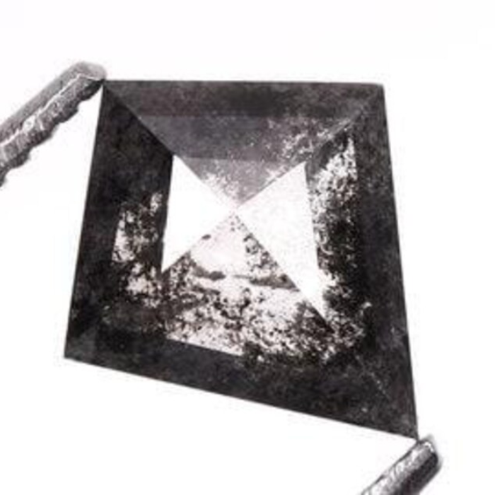 Natural Kite Cut Salt and Pepper Full Cut Diamond