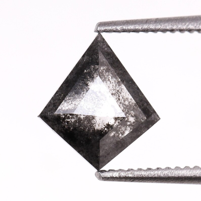 Natural Kite Cut Salt and Pepper Full Cut Diamond