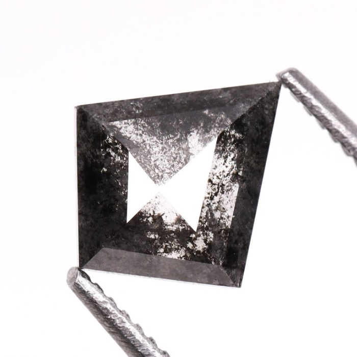 Natural Kite Cut Salt and Pepper Full Cut Diamond
