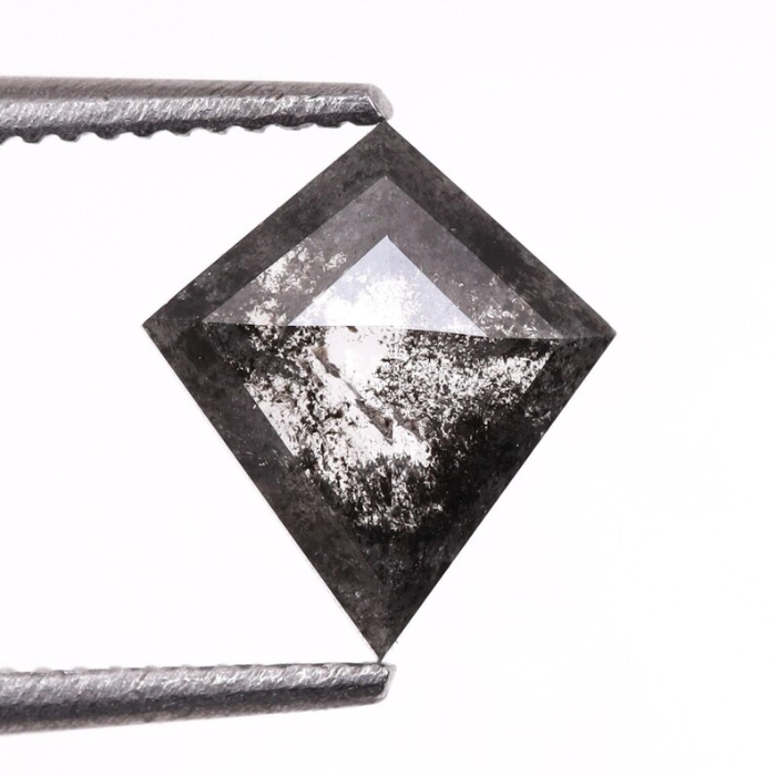 Natural Kite Cut Salt and Pepper Full Cut Diamond