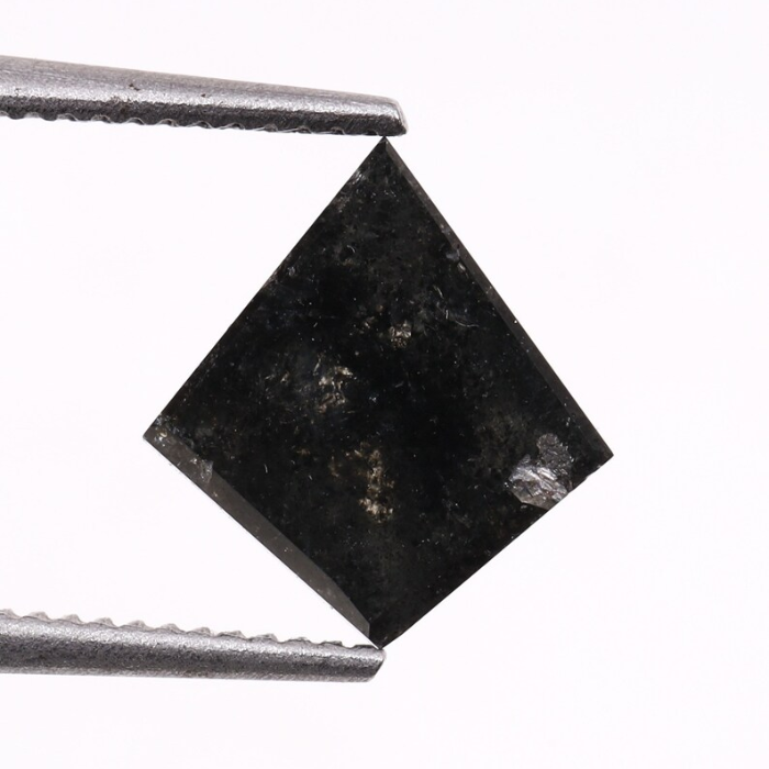 Natural Kite Cut Salt and Pepper Loose Diamond