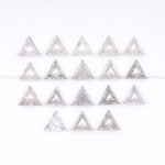 Load image into Gallery viewer, 1 CT, 3.0 MM | Light Salt And Pepper Triangle Cut Diamond
