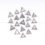 Load image into Gallery viewer, 1 CT, 3.0 MM | Grey Salt And Pepper Triangle Cut Diamond
