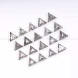 1 CT, 3.0 MM | Grey Salt And Pepper Triangle Cut Diamond