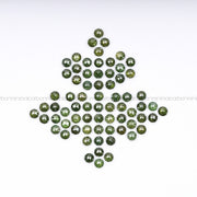 1 CT Enhanced Green Round Rose Cut Diamond