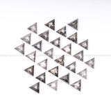 1 CT, 3.0 MM | Dark Salt And Pepper Triangle Cut Diamond