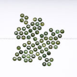 1 CT Enhanced Green Round Rose Cut Diamond