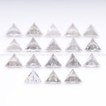 Load image into Gallery viewer, 1 CT, 3.0 MM | Light Salt And Pepper Triangle Cut Diamond
