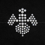 Round Cut Natural Icy White Diamonds