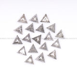 1 CT, 3.0 MM | Grey Salt And Pepper Triangle Cut Diamond