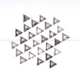 1 CT, 3.0 MM | Dark Salt And Pepper Triangle Cut Diamond