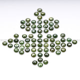1 CT Enhanced Green Round Rose Cut Diamond