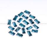 1 CT Enhanced Blue Baguette Cut Diamond