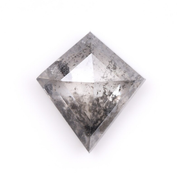 Natural Loose Salt and Pepper Kite Cut Diamond