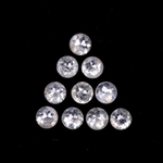 Natural Loose White Round Rose Cut Earth Mined Diamond