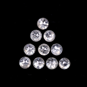 Natural Loose White Round Rose Cut Earth Mined Diamond