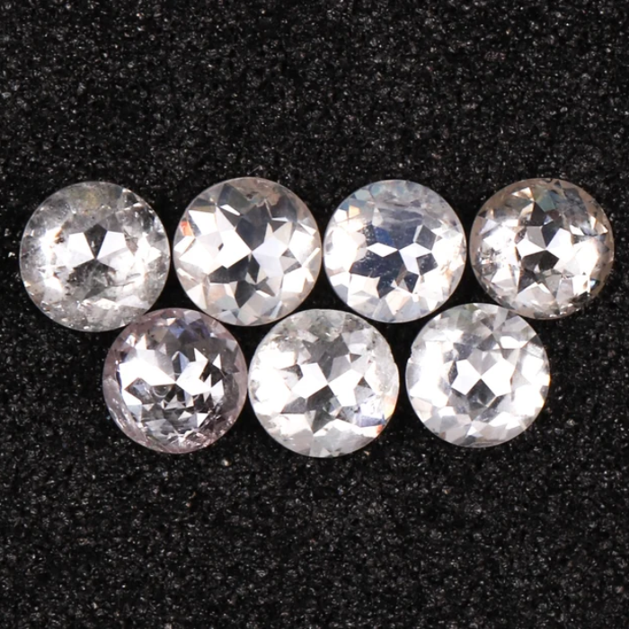 Natural Loose White Round Rose Cut Earth Mined Diamond - Minimal Carbon