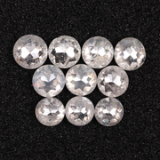Natural Round Rose Cut Loose Earth Mined Diamond