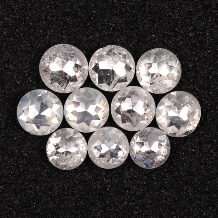 Natural Round Rose Cut Loose Earth Mined Diamond