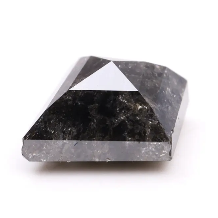 Natural Salt and Pepper Kite Cut Diamond