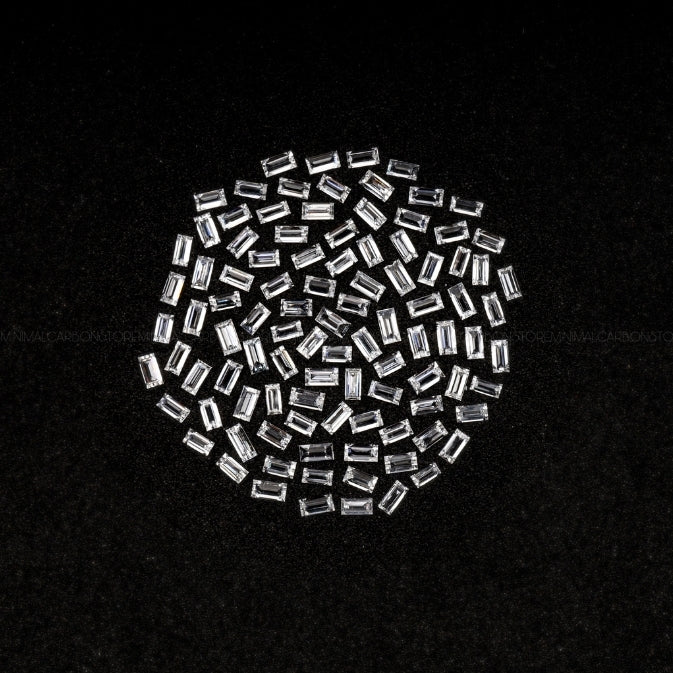 1 CT Lab Grown Baguette Cut Diamond