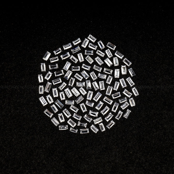 1 CT Lab Grown Baguette Cut Diamond