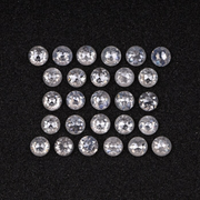 Natural White Loose Round Rose Cut Earth Mined Diamond - Minimal Carbon