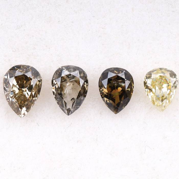 0.65 CT Natural Fancy Pear Cut Loose Earth Mined Diamond For Engagement Ring