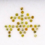 Natural fancy colored Round brilliant Cut Diamond