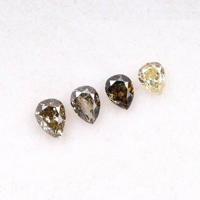 0.65 CT Natural Fancy Pear Cut Loose Earth Mined Diamond For Engagement Ring