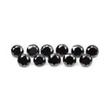 1 CT, 2.1 To 3.2 MM Enhanced Black Diamond Round Brilliant Cut Diamond