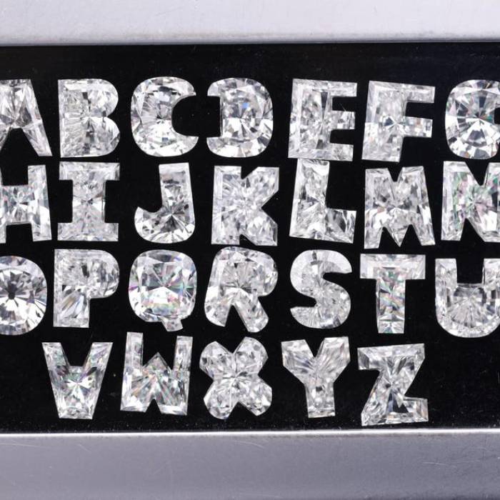 Abc Rings A Alphabet Shape Diamond Solitaire Engagement Ring – Minimal Carbon