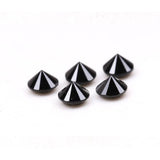 0.15 CT, 2.0 MM Natural Black Round Brilliant Cut Diamond Natural Loose Diamond For Engagement Ring