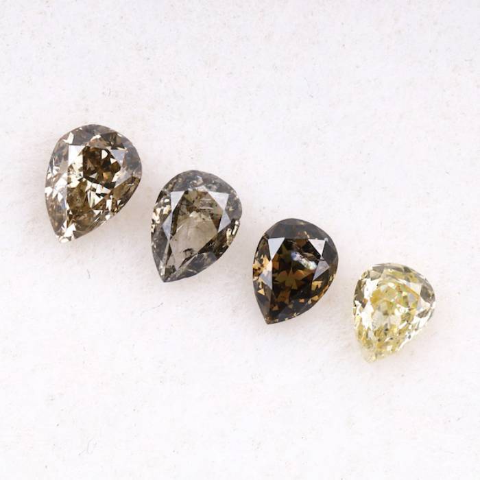 0.65 CT Natural Fancy Pear Cut Loose Earth Mined Diamond For Engagement Ring